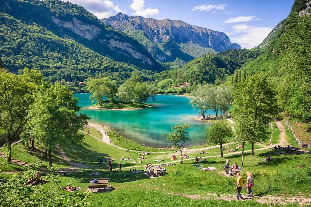 Ca' Berti Appartamento Con Terrazza Ville Del Monte Tenno Zewnętrze zdjęcie